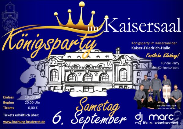 Veranstaltungsticket KFH Stadtschützenfest 2025